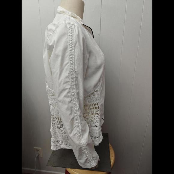XCVI Lace Cut Out Jacket - Picture 2 of 5